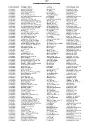 2012 electrical contractors - City of Norman