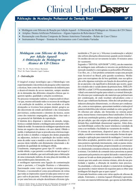 Clinical Update - Dentsply