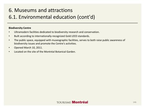 Tourisme vert à Montréal