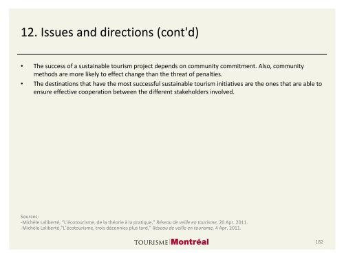 Tourisme vert à Montréal