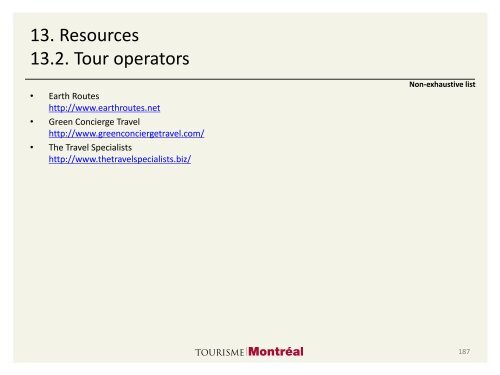 Tourisme vert à Montréal