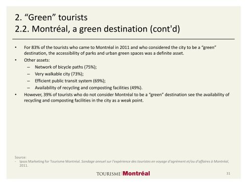 Tourisme vert à Montréal