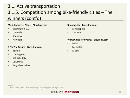 Tourisme vert à Montréal