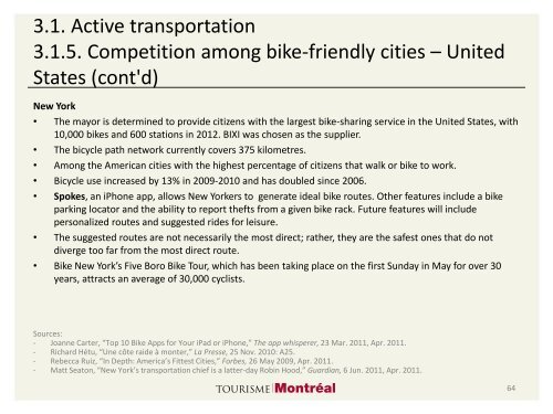 Tourisme vert à Montréal