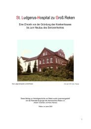 Chronik des Ludgerushospitals zu GroÃŸ Reken (PDF-Datei