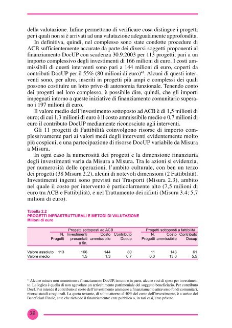 Infrastrutture minori e sviluppo locale: quali ... - DOCUP Toscana