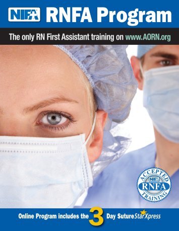 download brochure here - NIFA Registered Nurse First Assisting ...