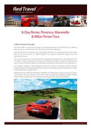 8-Day Rome, Florence, Maranello & Milan Ferrari Tour - Red Travel