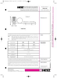 Data Sheet - Herz Valves UK