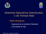 Sistemas Operativos Distribuidos y de Tiempo Real - GTI