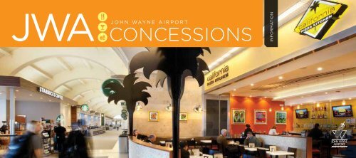 John Wayne Airport Concessions Guide