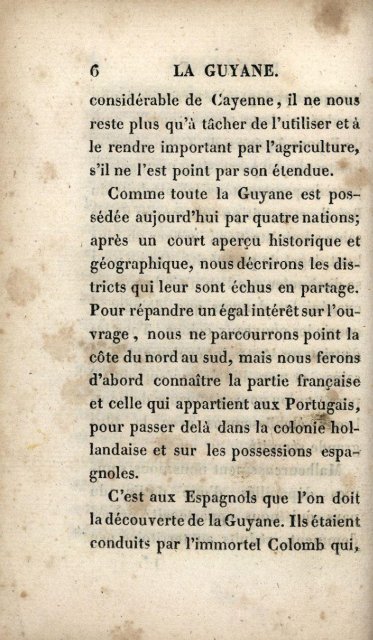 LA GUYANE. - Manioc