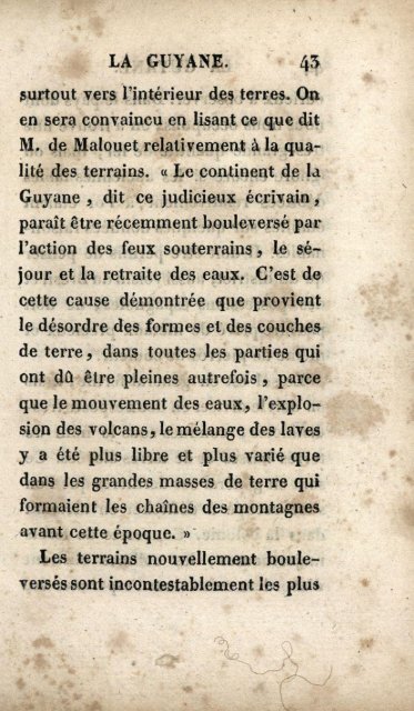 LA GUYANE. - Manioc