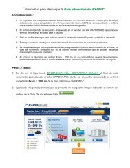Instrucciones paso a paso para bajar la âGuÃ­a interactiva de los Exaniâ