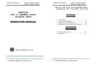 OPERATION MANUAL - Decision-Computer Merz