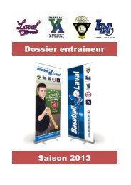 Dossier entraineur Saison 2013 - Publication Sports