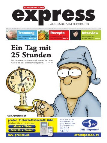 Die Zeitung zum Download als PDF (Ausgabe Mattersburg)