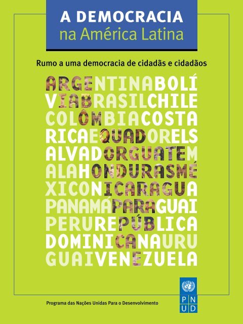 Rumo a uma democracia de cidadÃ£s e cidadÃ£os