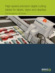 High-speed precision digital cutting tables for labels, signs and ...