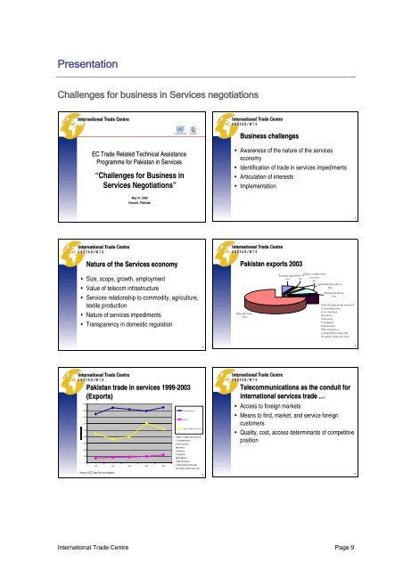 Seminar report Services Seminar - TRTA i