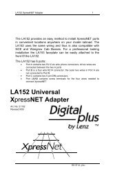 LA152 Adaptor - Lenz USA