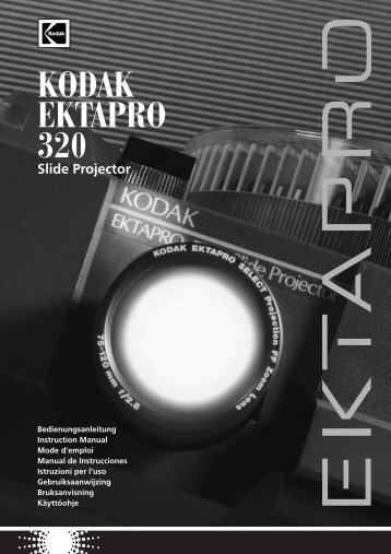 KODAK EKTAPRO 320 Slide Projector