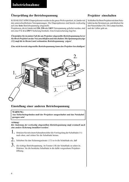 KODAK EKTAPRO 320 Slide Projector