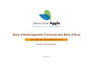 Zone d'AmÃ©nagement ConcertÃ© des Bois d'Arve - Annemasse agglo