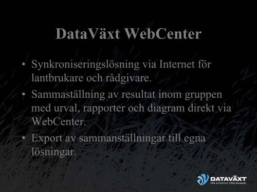 DataVÃ¤xt AB