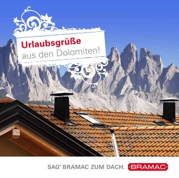 Urlaubsgrüße aus den Dolomiten! - Bramac