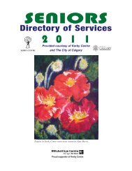 Directory of Services - Kerby Centre