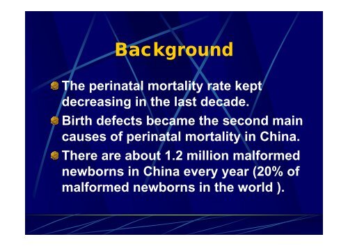 Second trimester maternal serum screening test in China