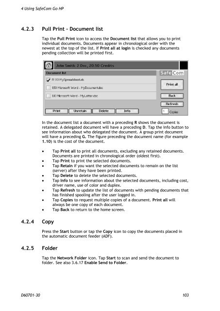 SafeCom Go HP Administrator's Manual D60701