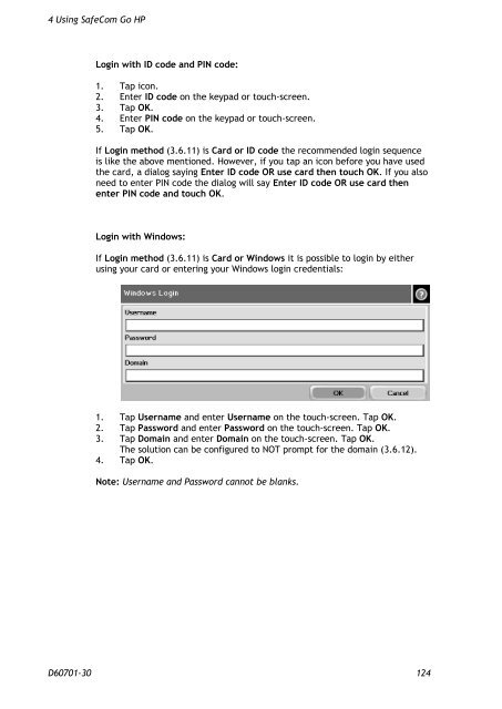 SafeCom Go HP Administrator's Manual D60701