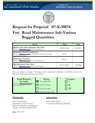 Request for Proposal 07-X-39074 For: Road Maintenance Salt ...