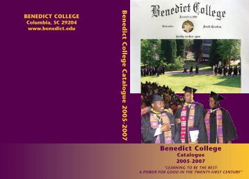 2005-2007 - Benedict College