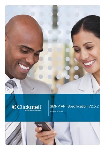 SMPP API Specification - Clickatell