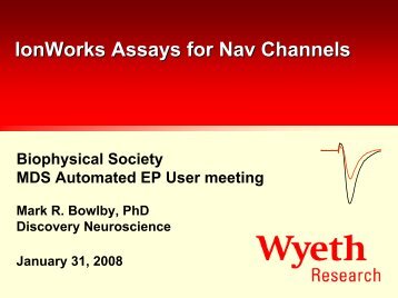 IonWorks Quattro Assay - Molecular Devices