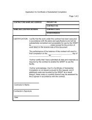 Certificate Of Substantial Completion In Word And Pdf Formats