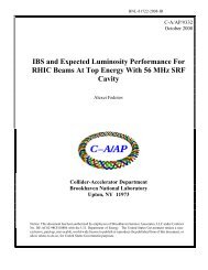 IBS and Expected Luminosity Performance For RHIC Beams At Top ...