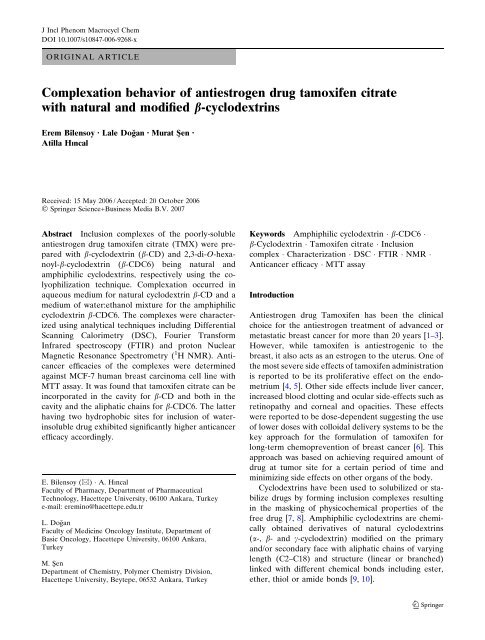 Complexation behavior of antiestrogen.pdf