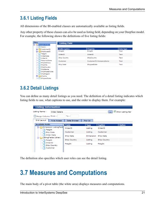 Introduction to InterSystems DeepSee - InterSystems Documentation