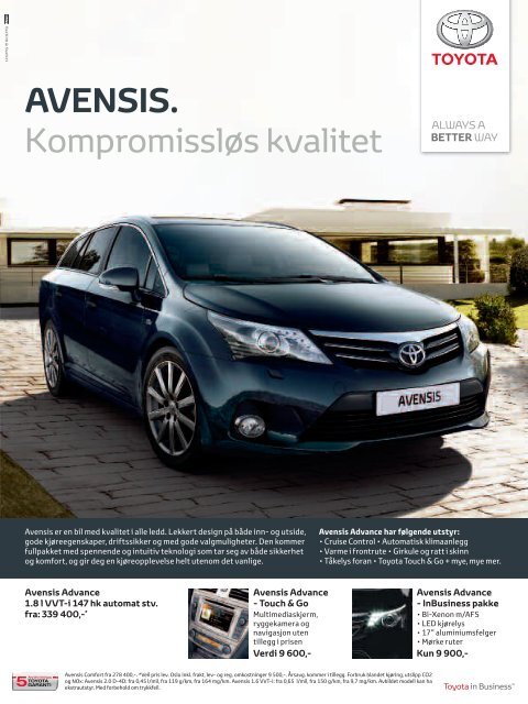 Toyota Magasinet hÃ¸st 2012