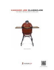 Specification Sheet - Kamado Joe