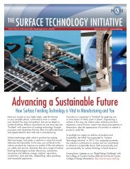 The Surface Technology Initiative - NASF