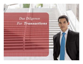 Due Diligence For Transactions - Icsi