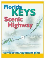 Corridor Management Plan - Florida Scenic Highways