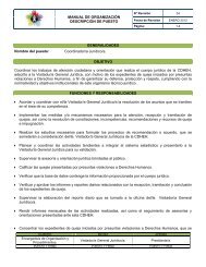 DP Coordinador/a Jurídico/a - Comisión de Derechos Humanos del ...