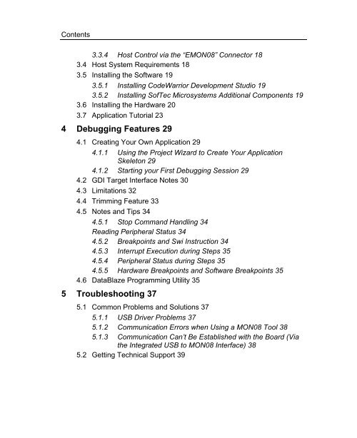 SK-HC08 Series and ZK-HC08 Series User's Manual - Freescale ...