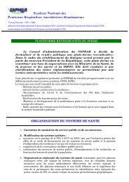 Syndicat National des Praticiens Hospitaliers ... - Snphar